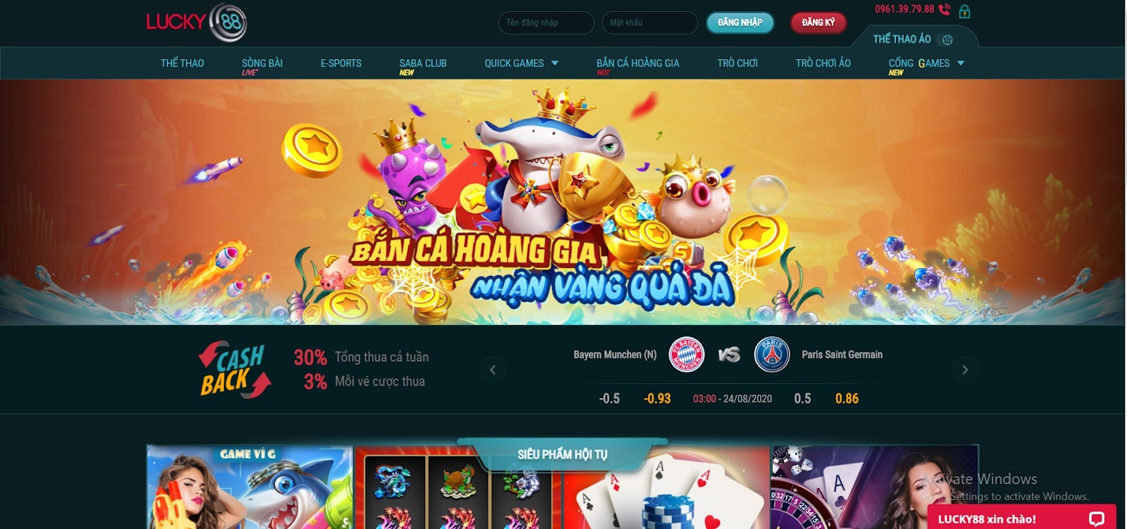 Đánh giá chi tiết nhà cái Lucky88 