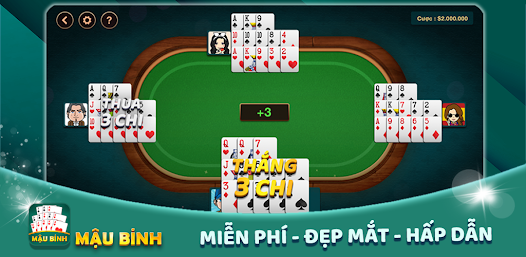 Địa chỉ tải game đánh bài Mậu Binh miễn phí hot nhất hiện nay