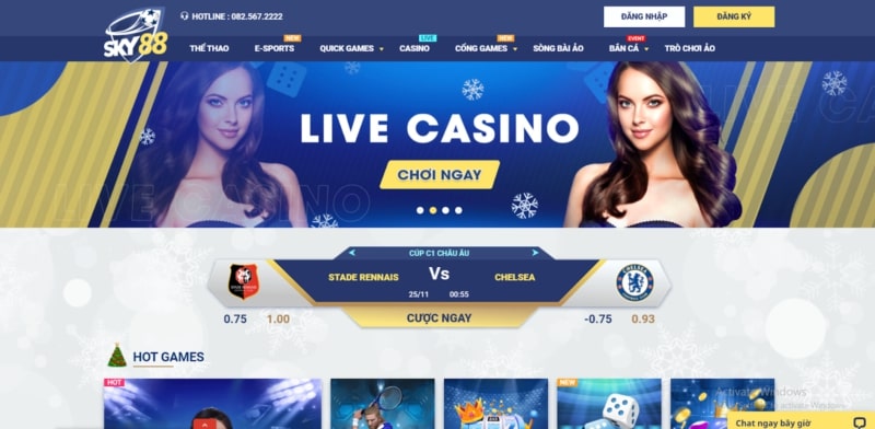 Live Casino Sky88