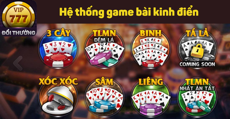 Vip777 – Cổng game bài đổi thưởng cực hot và hấp dẫn