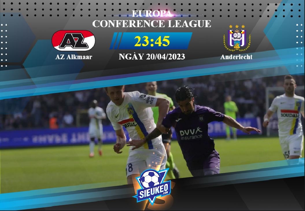 Soi kèo bóng đá AZ Alkmaar vs Anderlecht 23h45 ngày 20/04/2023: Bảo toàn thành quả