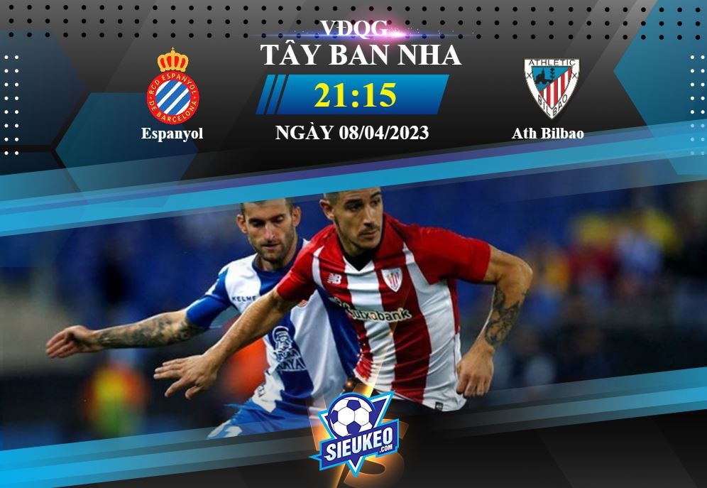 Soi kèo bóng đá Espanyol vs Athletic Bilbao 21h15 ngày 08/04/2022: Chìm sâu khủng hoảng