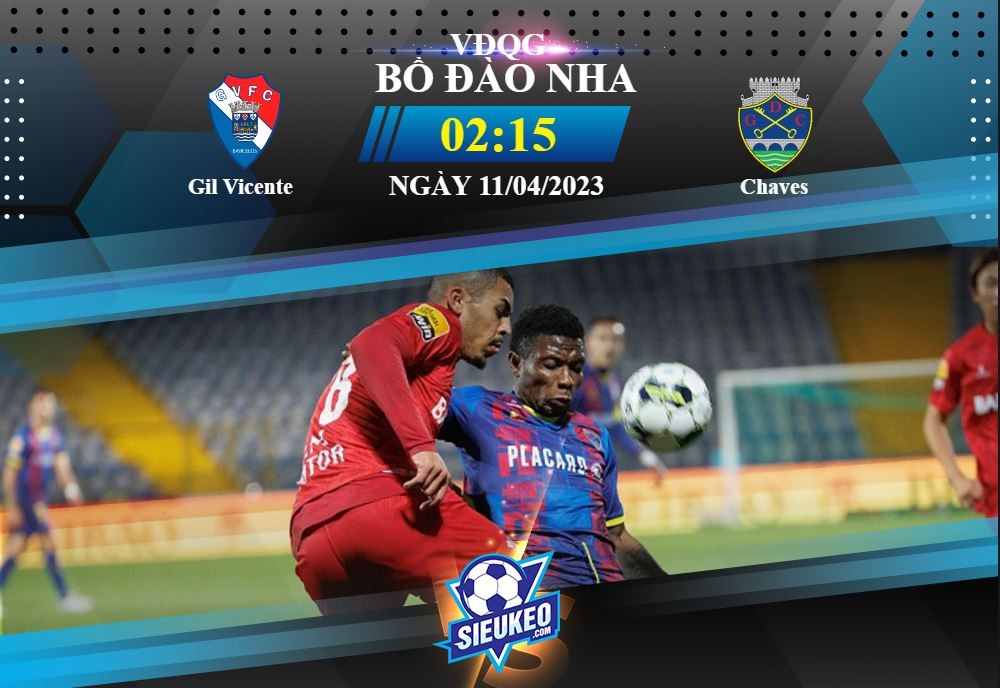 Soi kèo bóng đá Gil Vicente vs Chaves 02h15 ngày 11/04/2023: Hài lòng 1 điểm