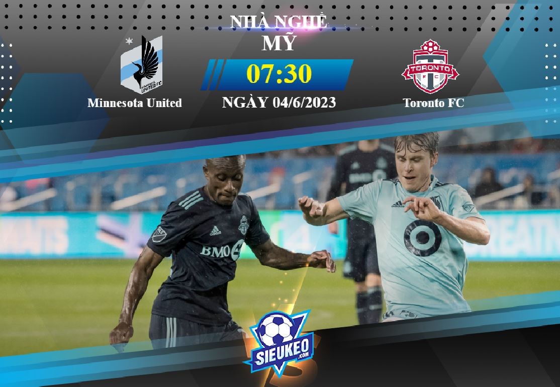 Soi kèo bóng đá Minnesota United vs Toronto 07h30 ngày 04/06/2023: Khác biệt đẳng cấp