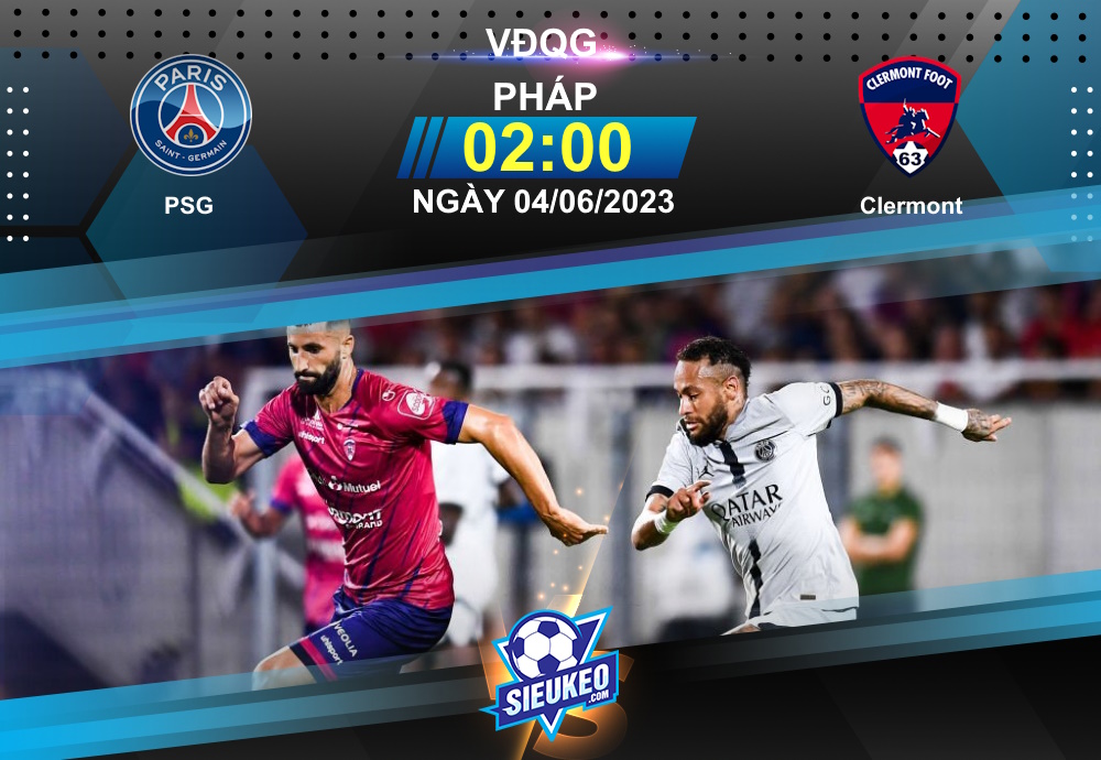 Soi kèo bóng đá Paris Saint Germain vs Clermont 02h00 ngày 04/06/2023: Nhà vua ra oai