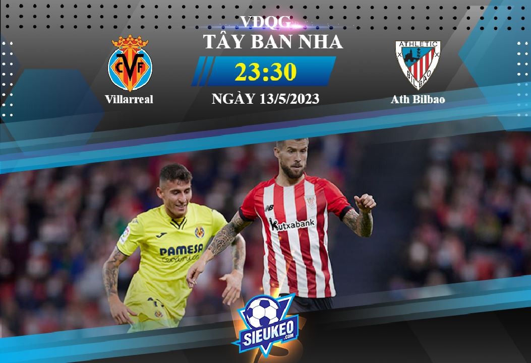 Soi kèo bóng đá Villarreal vs Athletic Bilbao 23h30 ngày 13/05/2023: Ra về tay trắng