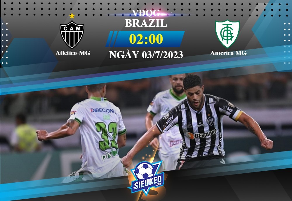 Soi kèo bóng đá Atletico-MG vs America MG 02h00 ngày 03/07/2023: Khác biệt từ Big Phil