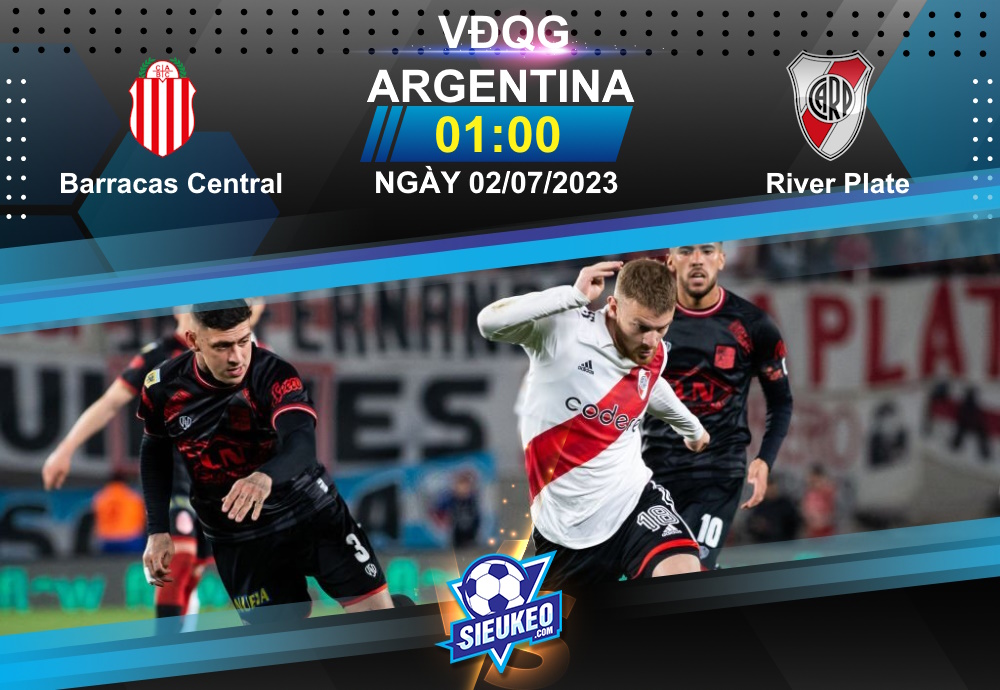 Soi kèo bóng đá Barracas Central vs River Plate 01h00 ngày 02/07/2023: Khác biệt đẳng cấp