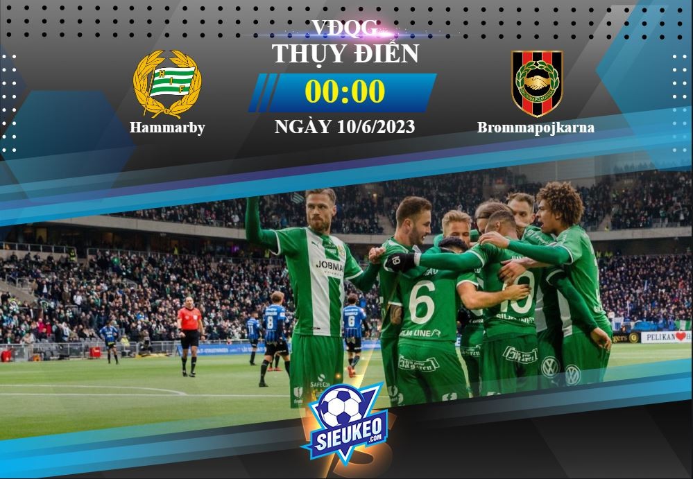 Soi kèo bóng đá Hammarby vs Brommapojkarna 00h00 ngày 10/06/2023: Kèo trên bất ổn