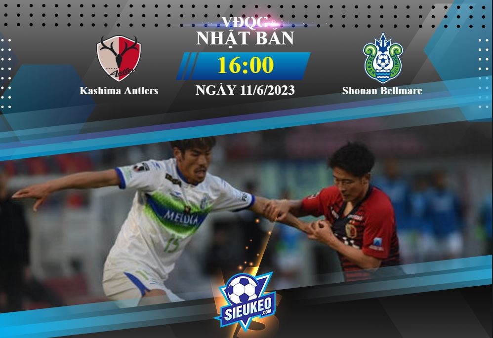 Soi kèo bóng đá Kashima Antlers vs Shonan Bellmare 16h00 ngày 11/03/2023: Chủ nhà thắng nhẹ