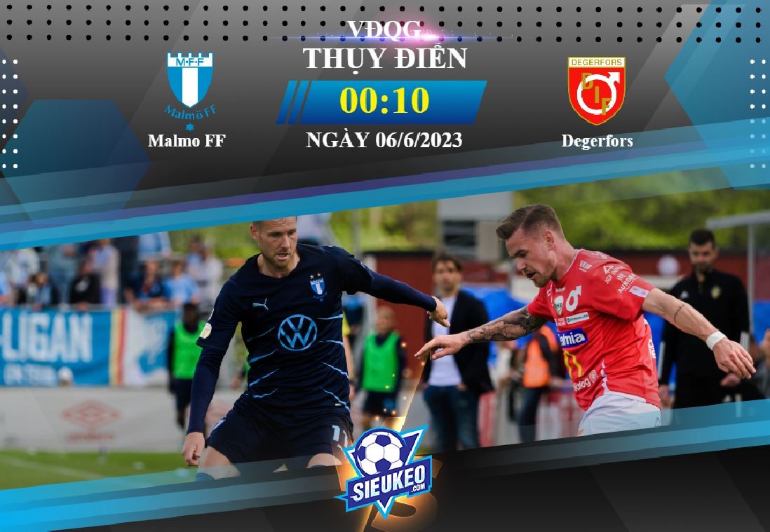 Soi kèo bóng đá Malmo FF vs Degerfors 00h10 ngày 06/06/2023: Chênh lệch đẳng cấp