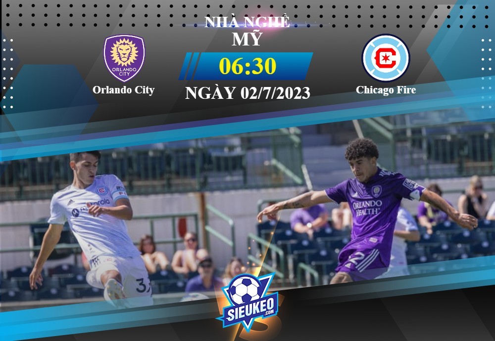 Soi kèo bóng đá Orlando City vs Chicago Fire 06h30 ngày 02/07/2023: Chủ nhà trọn niềm vui