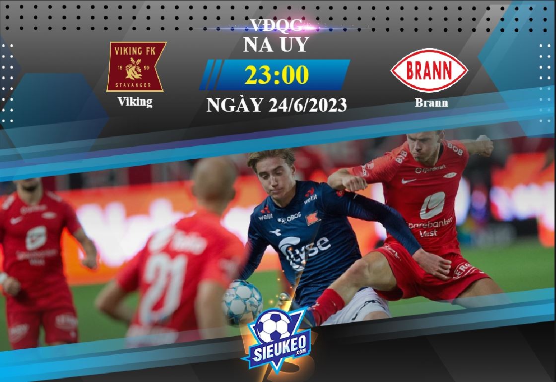 Soi kèo bóng đá Viking vs Brann 23h00 ngày 24/06/2023: Chia điểm mãn nhãn