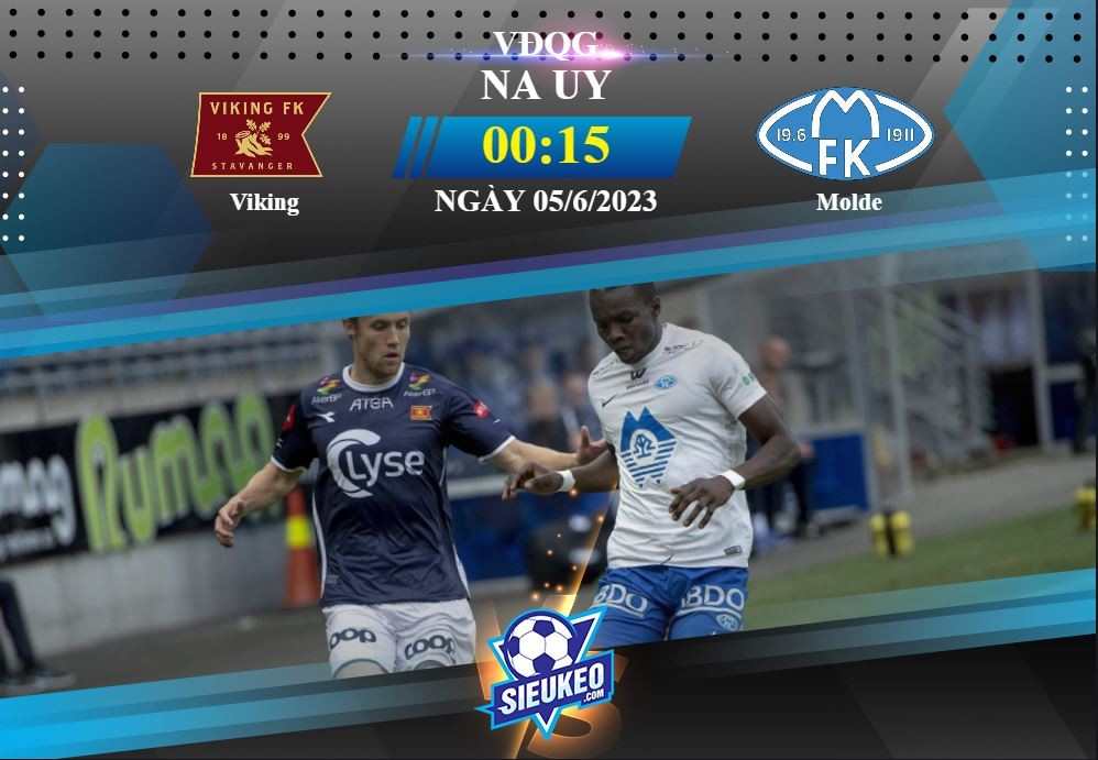 Soi kèo bóng đá Viking vs Molde 00h15 ngày 05/06/2023: Không dễ dàng