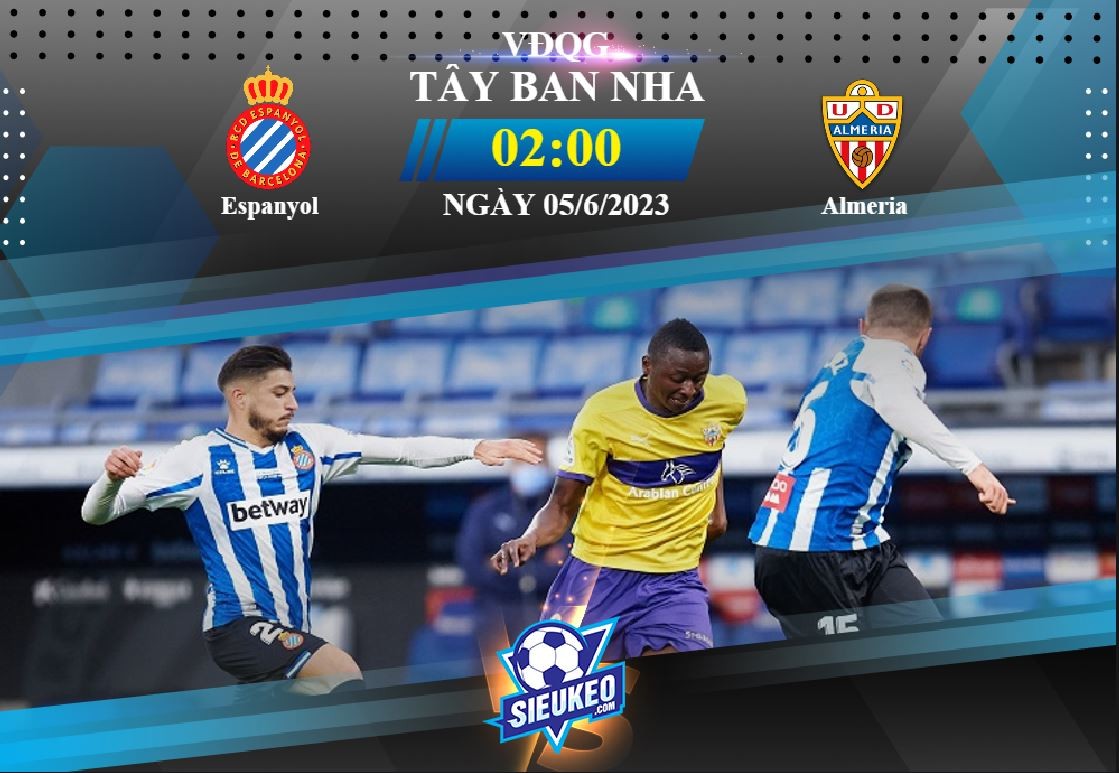 Soi kèo bóng đá Espanyol vs Almeria 02h00 ngày 05/06/2023: Đôi công hấp dẫn