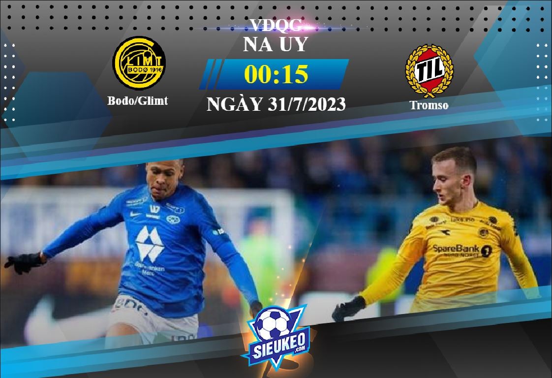 Soi kèo bóng đá Bodo/Glimt vs Tromso 00h15 ngày 31/07/2023: Không thể ngăn cản