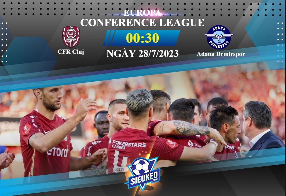 Soi kèo bóng đá CFR Cluj vs Adana Demirspor 00h30 ngày 28/07/2023: Không dễ cho chủ nhà