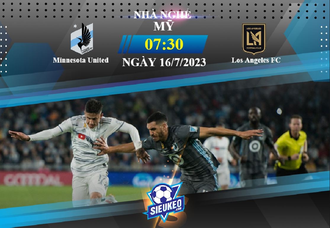 Soi kèo bóng đá Minnesota United vs Los Angeles FC 07h30 ngày 16/07/2023: Chủ nhà có điểm