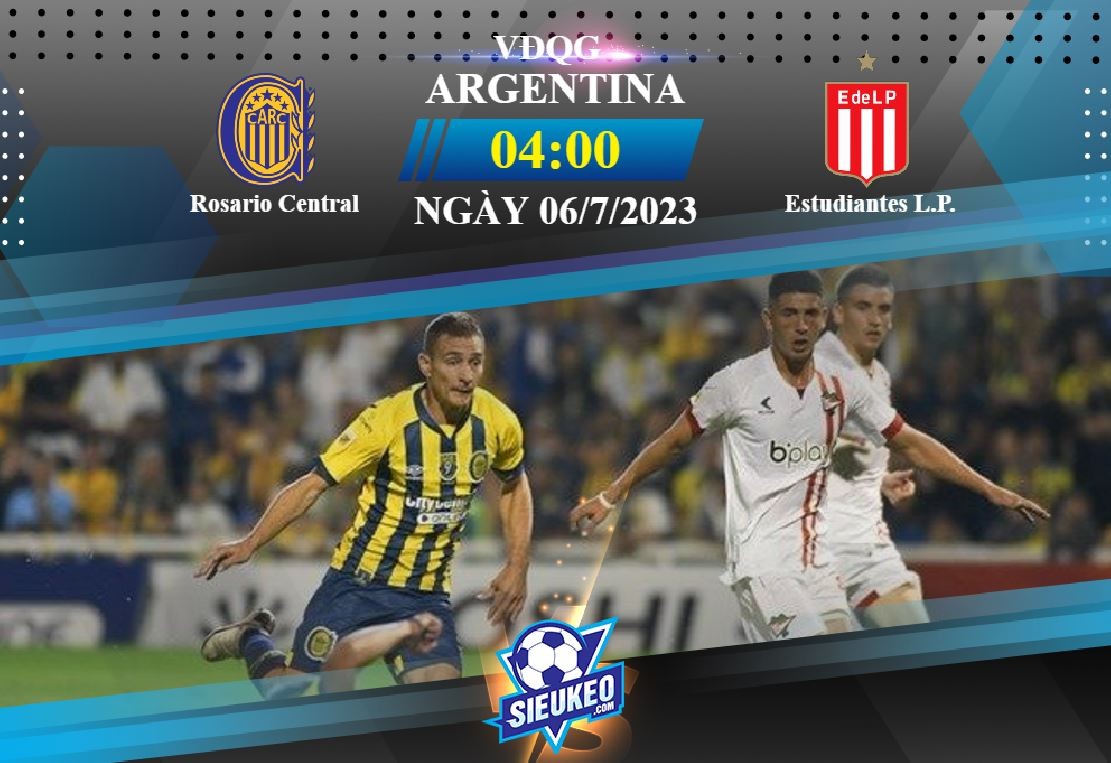 Soi kèo bóng đá Rosario Central vs Estudiantes L.P. 04h00 ngày 06/07/2023: Khô hạn bàn thắng