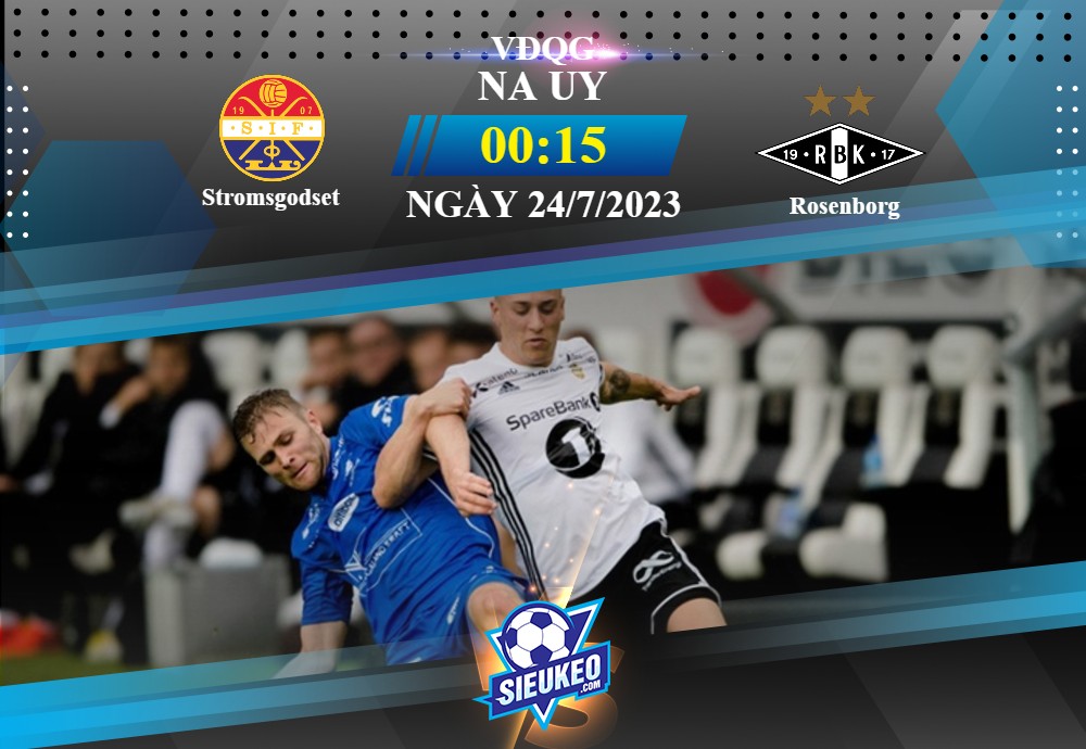 Soi kèo bóng đá Stromsgodset vs Rosenborg 00h15 ngày 24/07/2023: Rượt đuổi tỷ số