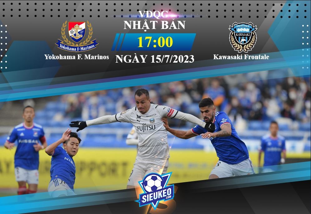 Soi kèo bóng đá Yokohama F. Marinos vs Kawasaki Frontale 17h00 ngày 15/07/2023: Chia điểm mãn nhãn