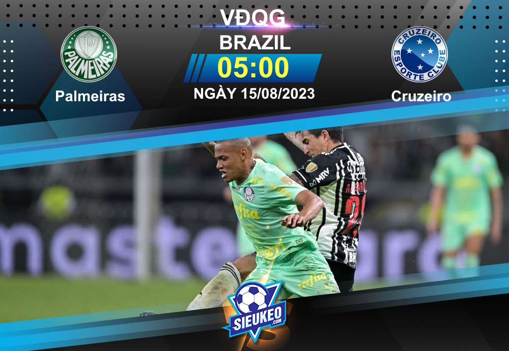 Soi kèo bóng đá Palmeiras vs Cruzeiro 05h00 ngày 15/08/2023: Tìm lại niềm vui