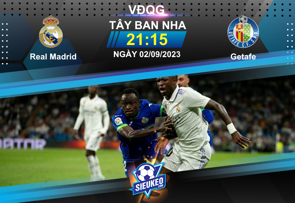 Soi kèo bóng đá Real Madrid vs Getafe 21h15 ngày 02/09/2023: Derby không cân sức