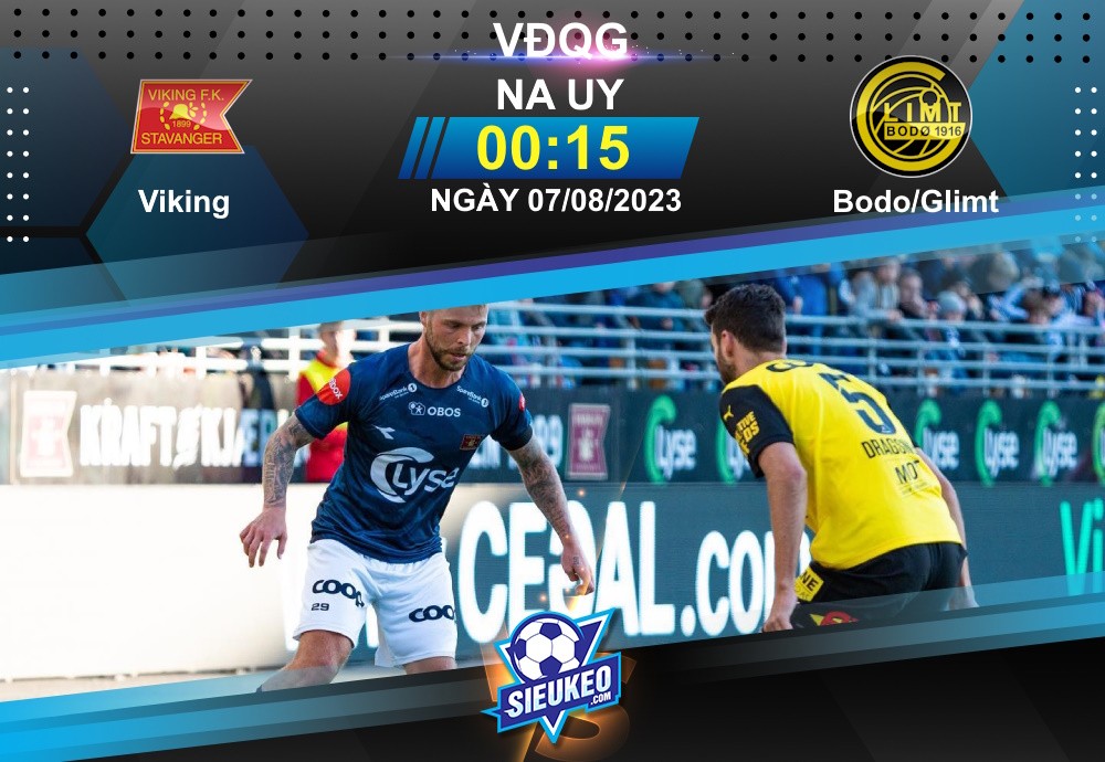 Soi kèo bóng đá Viking vs Bodo/Glimt 00h15 ngày 07/08/2023: Tâm điểm SR-Bank Arena