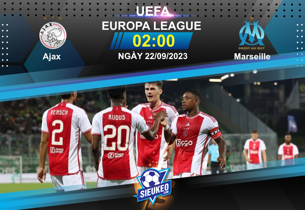 Soi kèo bóng đá Ajax vs Marseille 02h00 ngày 22/09/2023: Johan Cruijff Arena thất thủ