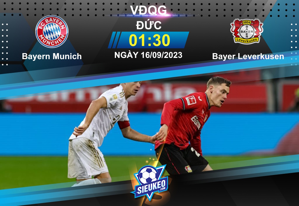 Soi kèo bóng đá Bayern Munich vs Bayer Leverkusen 01h30 ngày 16/09/2023: Chờ đợi bất ngờ