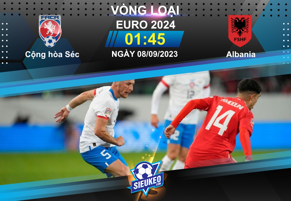 Soi kèo bóng đá Cộng hòa Séc vs Albania 01h45 ngày 08/09/2023: Chủ nhà tăng tốc