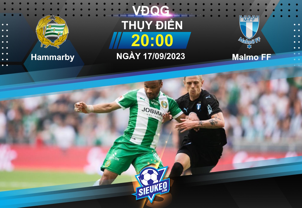 Soi kèo bóng đá Hammarby vs Malmo FF 20h00 ngày 17/09/2023: Tự tin giữ điểm