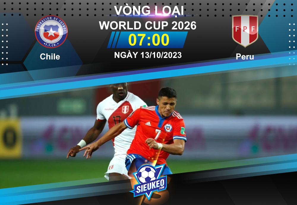 Soi kèo bóng đá Chile vs Peru 07h00 ngày 13/10/2023: Xốc lại tinh thần