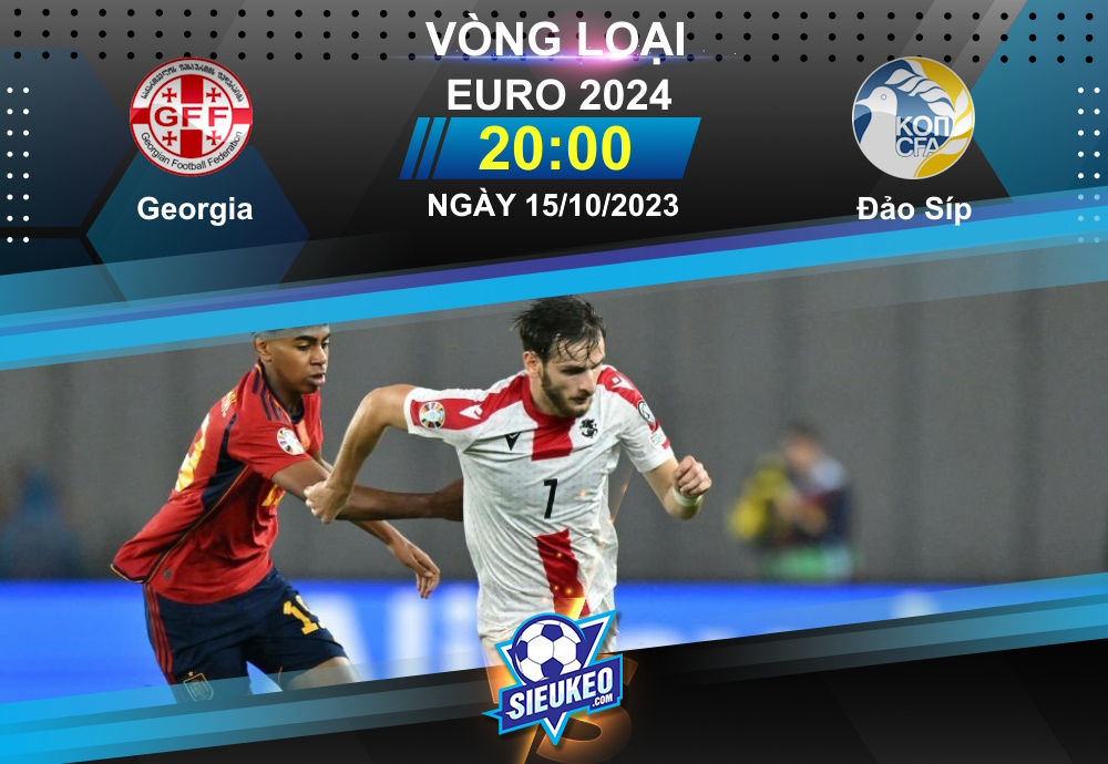 Soi kèo bóng đá Georgia vs Đảo Síp 20h00 ngày 15/10/2023: Chủ nhà thắng nhẹ