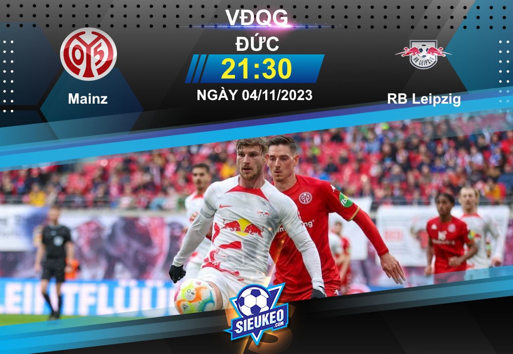 Soi kèo bóng đá Mainz vs RB Leipzig 21h30 ngày 04/11/2023: Sa lầy tại Mewa Arena