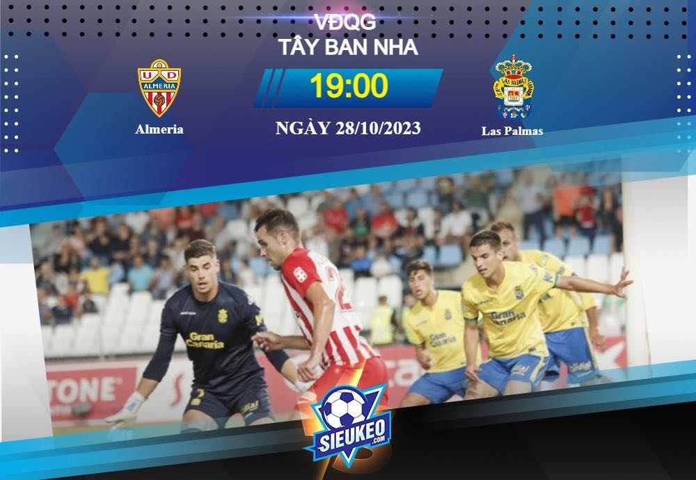 Soi kèo bóng đá Almeria vs Las Palmas 19h00 ngày 28/10/2023: Chủ nhà khủng hoảng