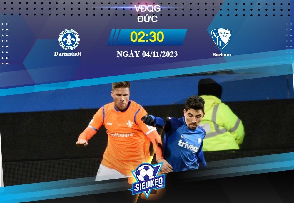 Soi kèo bóng đá Darmstadt vs Bochum 02h30 ngày 04/11/2023: Thoát khỏi vũng lầy