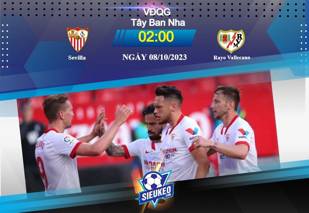 Soi kèo bóng đá Sevilla vs Rayo Vallecano 02h00 ngày 08/10/2023: Niềm vui trở lại