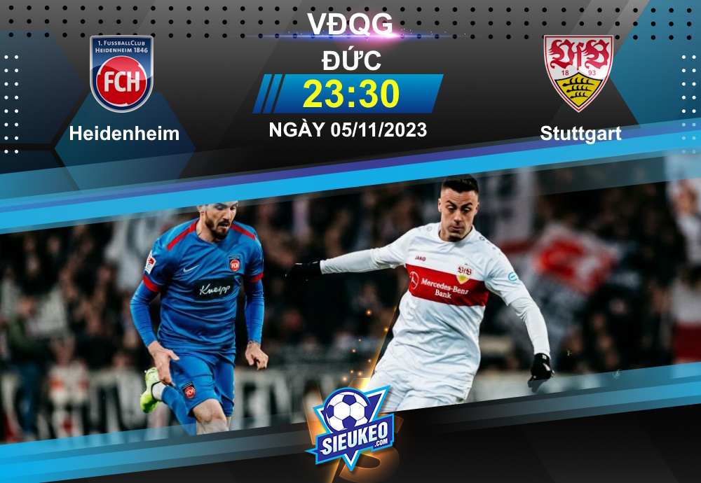 Soi kèo bóng đá Heidenheim vs Stuttgart 23h30 ngày 05/11/2023: Tân binh gặp khó