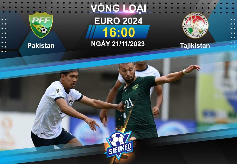 Soi kèo bóng đá Pakistan vs Tajikistan 16h00 ngày 21/11/2023: 3 điểm nhẹ nhàng