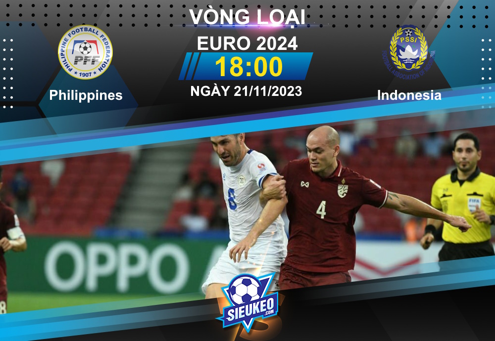 Soi kèo bóng đá Philippines vs Indonesia 18h00 ngày 21/11/2023: Thất vọng xứ Vạn đảo