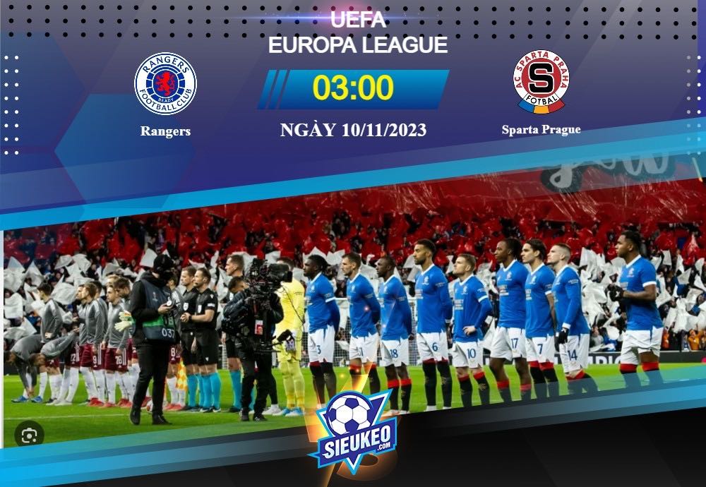 Soi kèo bóng đá Rangers vs Sparta Prague 03h00 ngày 10/11/2023: Phá vỡ bế tắc