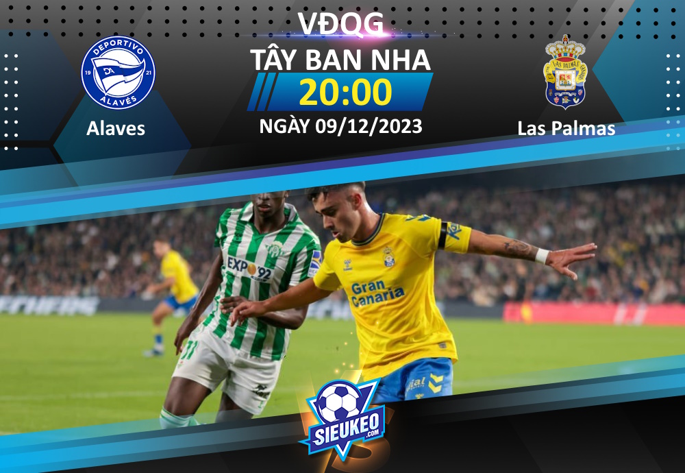 Soi kèo bóng đá Alaves vs Las Palmas 20h00 ngày 09/12/2023: Khô hạn bàn thắng