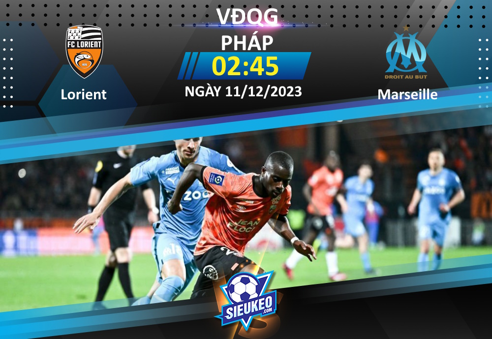 Soi kèo bóng đá Lorient vs Marseille 02h45 ngày 11/12/2023: Nối mạch thăng hoa