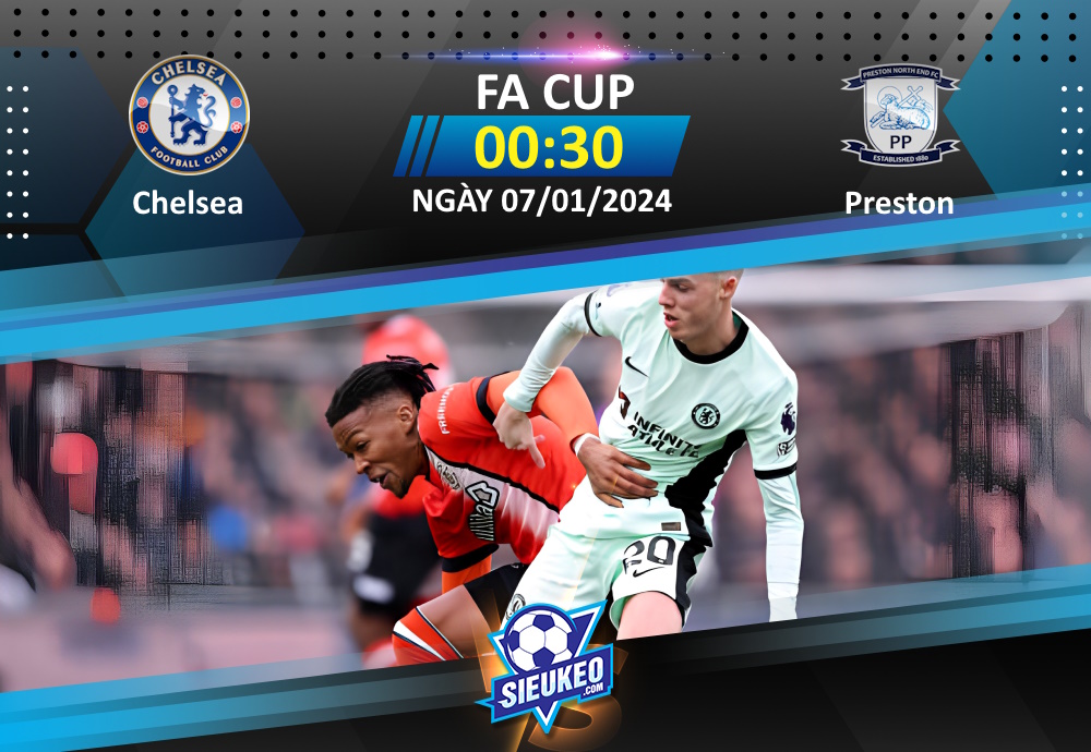 Soi kèo bóng đá Chelsea vs Preston 00h30 ngày 07/01/2024: The Blues mở tiệc