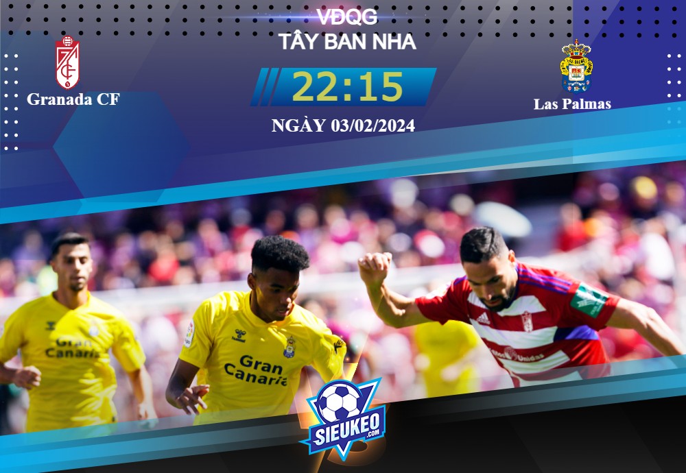 Soi kèo bóng đá Granada vs Las Palmas 22h15 ngày 03/02/2024: Tự cứu lấy mình