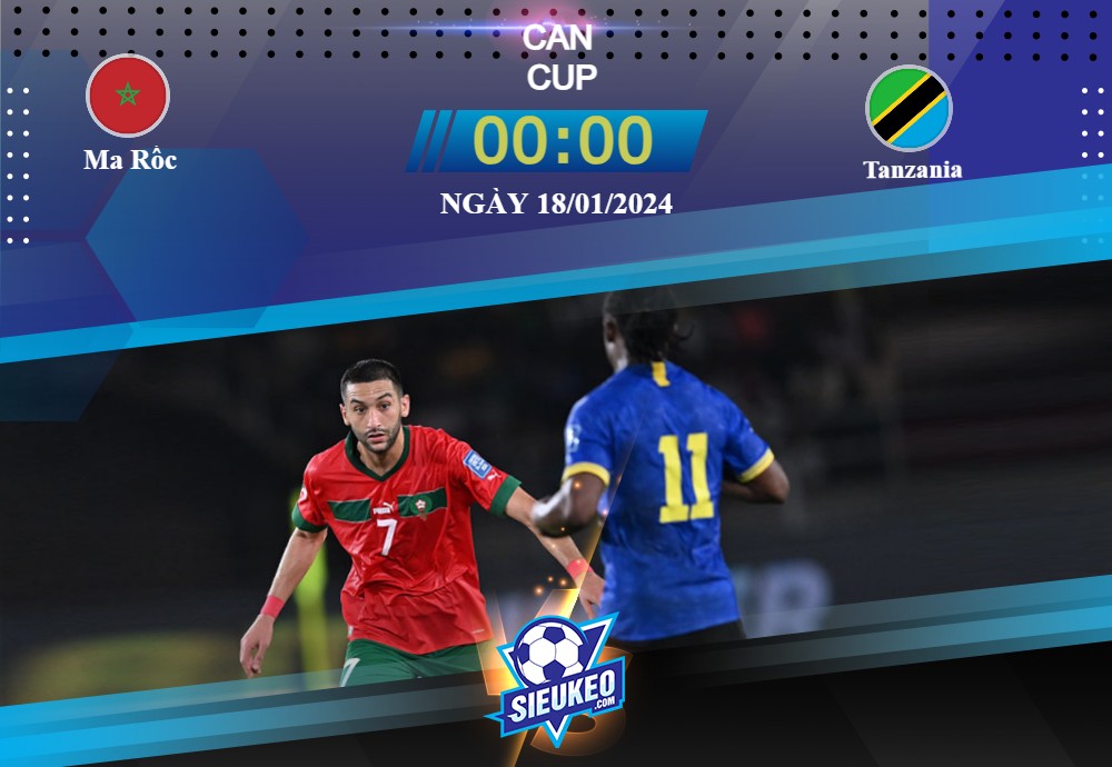 Soi kèo bóng đá Ma Rốc vs Tanzania 00h00 ngày 18/01/2024: Đẳng cấp có thừa