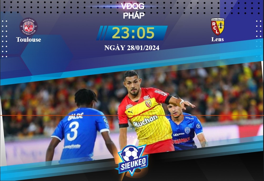 Soi kèo bóng đá Toulouse vs Lens 23h05 ngày 28/01/2024: Thể hiện chất riêng