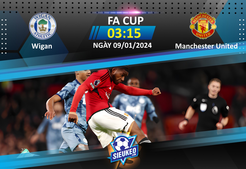 Soi kèo bóng đá Wigan vs Manchester United 03h15 ngày 09/01/2024: Chủ nhà gặp khó