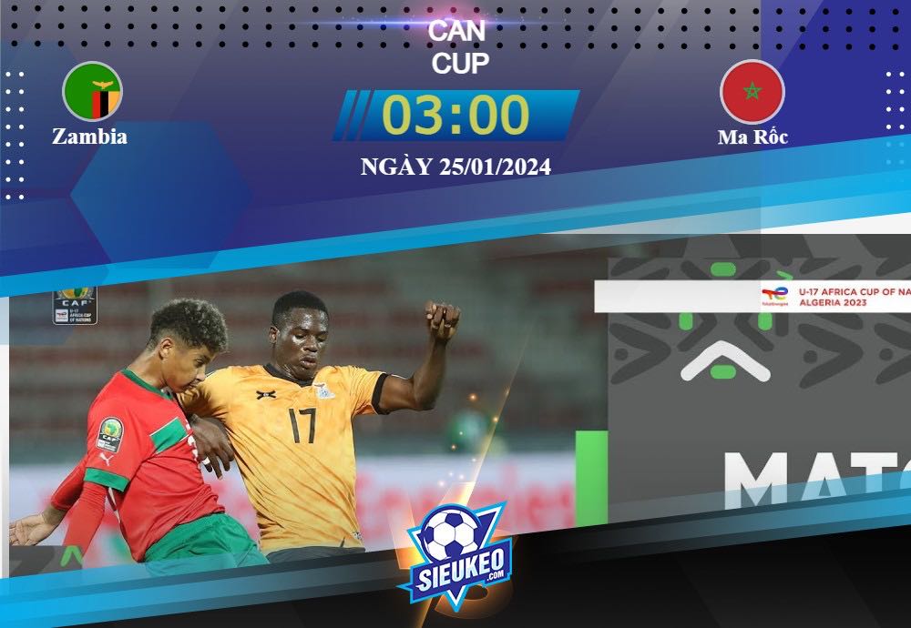 Soi kèo bóng đá Zambia vs Ma Rốc 03h00 ngày 25/01/2024: Thẳng tiến vào trong